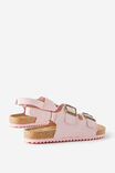 Kids Double Buckle Sandal, TEA PARTY PINK - example image 3