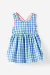 Select Colour: SEAGLASS/BLUE BONNET GINGHAM