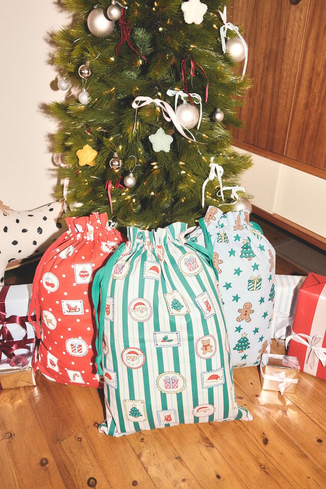 Santa Sack Family Xmas, VANILLA/EVERYTHING CHRISTMAS