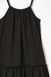 Hallie Tiered Dress, BLACK - alternate image 2