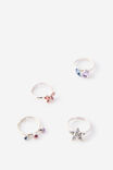 Select Colour: SILVERY/GEMMIE MULTI