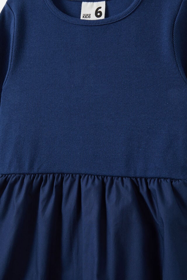 Lillian Bubble Dress, IN THE NAVY