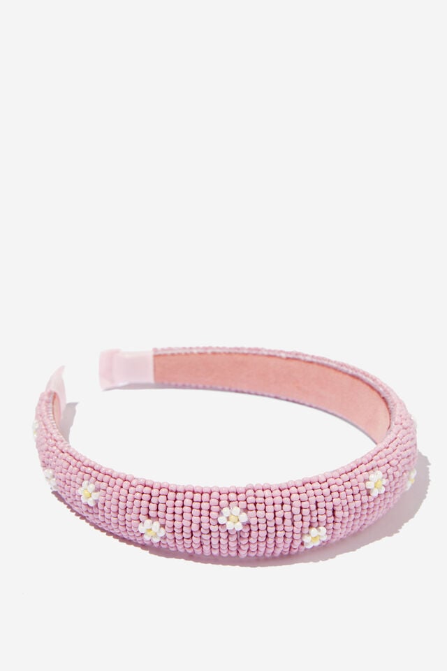 Sophia Luxe Headband, ZEPHYR/DAISY BEADS