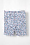 Hailey Bike Short, VANILLA/BETSY FLORAL - alternate image 3