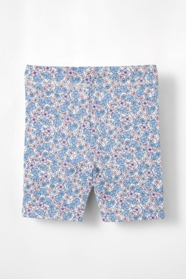 Hailey Bike Short, VANILLA/BETSY FLORAL