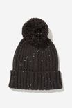 Gorro - Winter Rib Knit Beanie, PHANTOM - vista alternativa 1