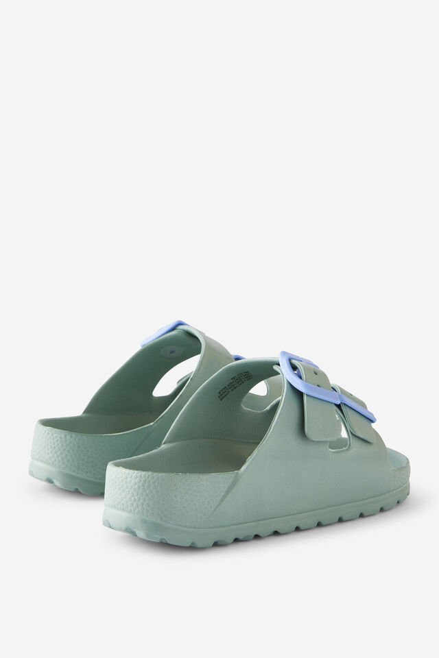 Twin Strap Slide, DEEP SAGE/DUSK BLUE