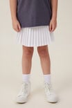 Ashleigh Tennis Skirt, WHITE - alternate image 1