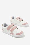 Darcy Double Strap Trainer, MARSHMALLOW/ROSE GOLD - alternate image 1