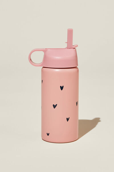 Kids On-The-Go Drink Bottle, ZEPHYR/HAND DRAWN HEARTS