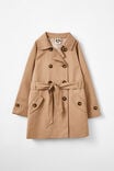 Natasha Trench Coat, TAN - alternate image 1