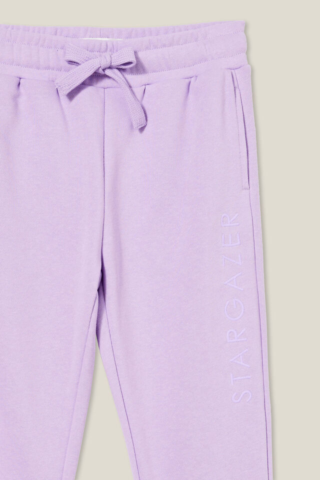 Marlo Trackpant, LILAC DROP/ EMBROIDERY