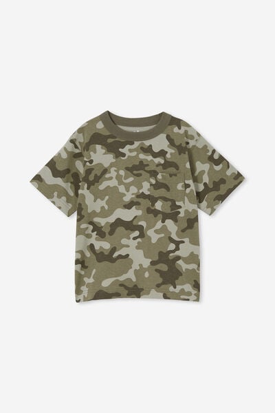 The Essential Short Sleeve Tee, CAMO YARDAGE