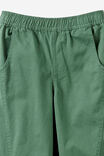 Balloon Woven Pant, KHAKI GREEN - example image 3
