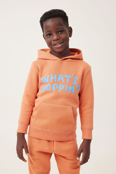 Mikki Hoodie, DUSTY CLAY/WHATS HOPPIN