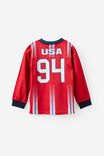 Fifa LS Soccer Jersey, LCN FIFA VARCITY RED/USA CLASSICS - example image 3