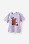 Essential Short Sleeve Graphic Tee, VINTAGE LILAC/COWGIRL BOOTS - example image 2