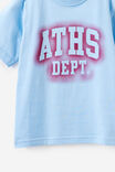 Essentials Graphic Short Sleeve Tee, CLOUD BLUE/BERRY JAM/ATHS DEPT - example image 3