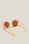 Kids Bella Butterfly Sunglasses, DAFFODIL/BLUSH PINK - alternate image 3
