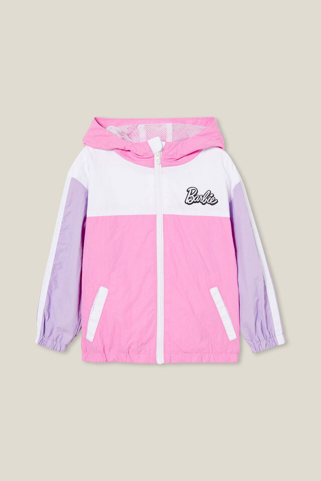 Barbie Spray Jacket, LCN MAT BARBIE/PINK GERBERA