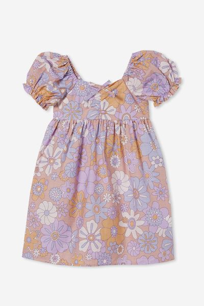 Pheobe Short Sleeve Dress, ZEPHYR/WANDA FLORAL