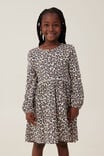 Savannah Long Sleeve Dress, RAINY DAY/LEO LEOPARD - alternate image 1