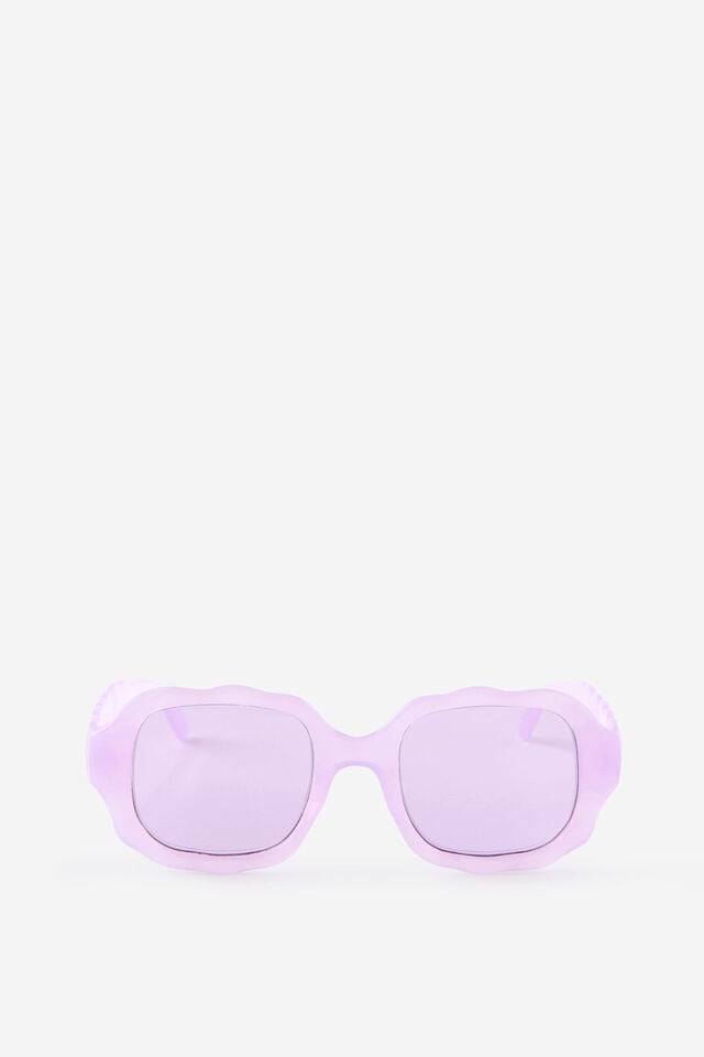 Kids Oversized Square Sunglasses, VINTAGE LILAC