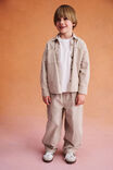 Cooper Overshirt, WASHED STONE/TICKING STRIPE - example image 2