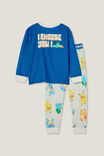 Chuck Long Sleeve Pyjama Set Licensed, LCN POK PETTY BLUE/POKEMON I CHOOSE YOU - alternate image 3