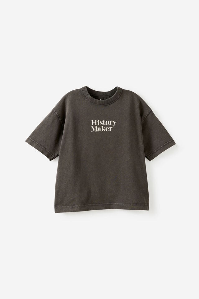 Essentials Short Sleeve Tee, PHANTOM/HISTORY MAKER