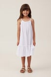 Hallie Tiered Dress, WHITE - alternate image 2