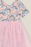 Vestido - Sophia Dress Up Dress, UNICORN RAINBOW/BLUSH PINK - vista alternativa 2