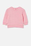 Greer Quilted Sweater, CALI PINK - alternate image 1