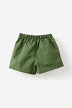 Baby Nylon Elasticated Short, KHAKI - example image 2