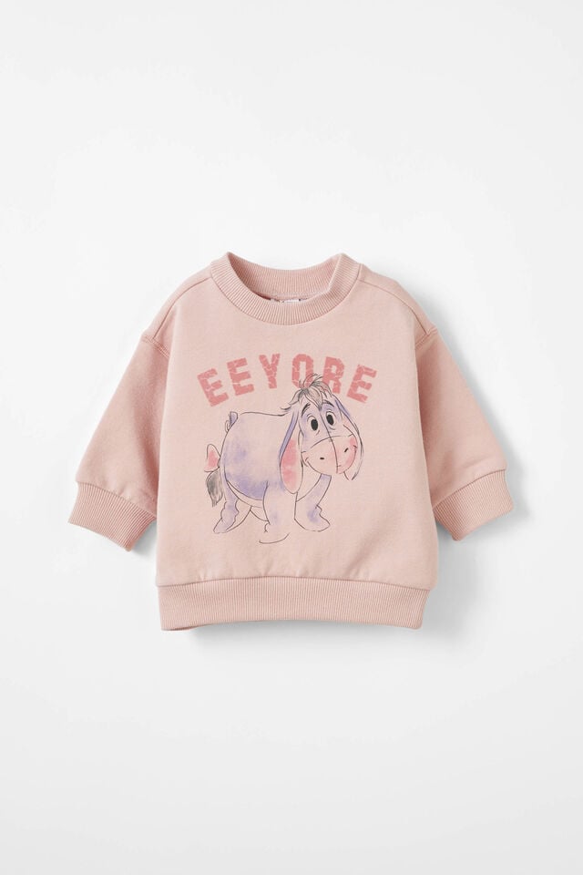 Alma Drop Shoulder Sweater Lcn, LCN DIS ZEPHYR/WINNIE THE POOH EEYORE