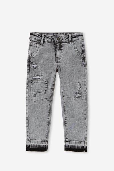 Straight Fit Jean, WHITEHAVEN LIGHT GREY