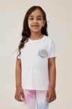 Camiseta - Poppy Short Sleeve Print Tee, VANILLA/CELESTIAL DREAMER - vista alternativa 1