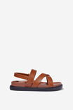 Blair Multi Strap Sandal, TAN - alternate image 1