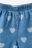 Baby Denim Straight Leg Jean, BURLEIGH BLUE WASH/LASER HEART - example image 3