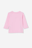 Camiseta - Barbie Jamie Long Sleeve Tee, LCN MAT CALI PINK/BARBIE TRIO - vista alternativa 3