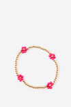 Kids Beaded Bracelet, MULTI FLOWERS/BEADED - example image 1