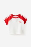 Baby Textured Tee, VARISTY RED/IDEAS KID - example image 1