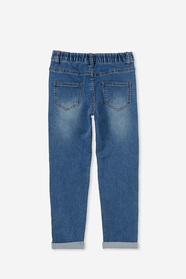Relaxed Fit Jean, BONDI MID BLUE
