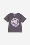 Camiseta - Poppy Short Sleeve Print Tee, RABBIT GREY/CHANCE OF AWESOME - vista alternativa 4