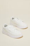 Bailey Lace Up Sneaker, WHITE - alternate image 1