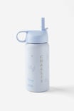 Kids Metal Drink Bottle - Personalised, LCN DIS CINDERELLA/MORNING BLUE - vista alternativa 2