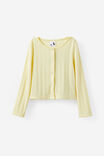 Pointelle Pyjama Set, BABY YELLOW - example image 3