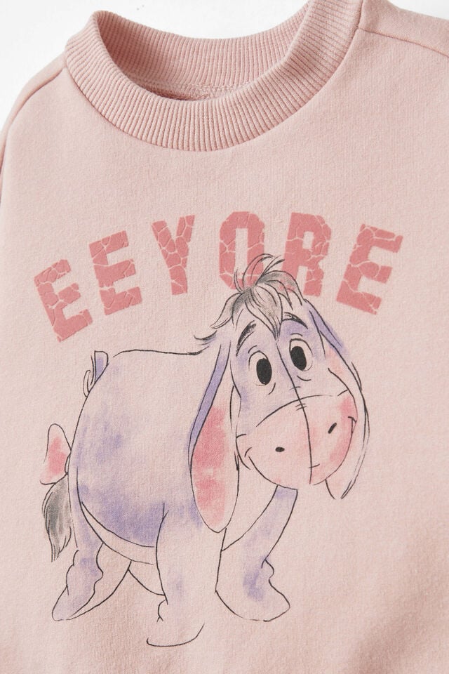 Alma Drop Shoulder Sweater Lcn, LCN DIS ZEPHYR/WINNIE THE POOH EEYORE