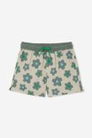 Bailey Board Short, RAINY DAY/SWAG GREEN FLORAL - alternate image 4