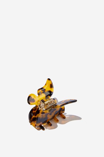 Caitlin Claw Clip, TORT BUTTERFLY